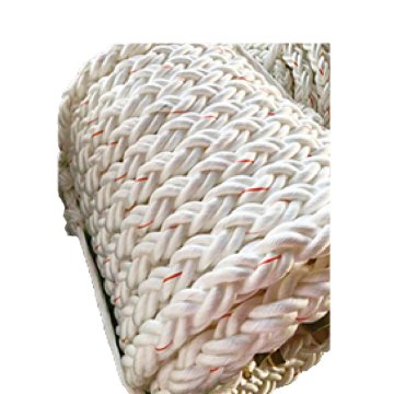 Blended Polyester Polypropylene Eight-Strand Rope Construction